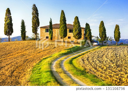 Tuscany scenery. Picturesque countryside, Italy Tuscany scenery. Picturesque countryside, Italy 131108736
