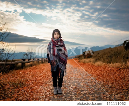 圍巾女人 131111062