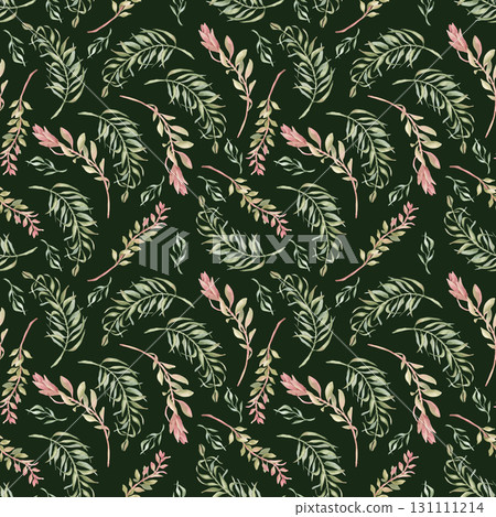 Botanical beach seamless pattern isolated black. Watercolor tropical greenery and palm leaves soft colors. Exotic foliage for wedding invitations, home textiles, and organic product labels Botanical beach seamless pattern isolated black. Watercolor tropical greenery and palm leaves soft colors. Exotic foliage for wedding invitations, home textiles, and organic product labels 131111214