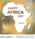 Africa day celebrations design template. 131111715