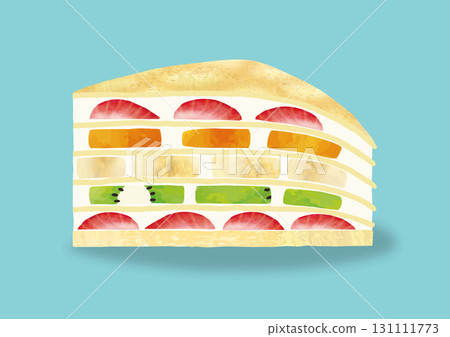 千層縐水彩畫 131111773