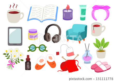 放鬆項目插圖集 131111778