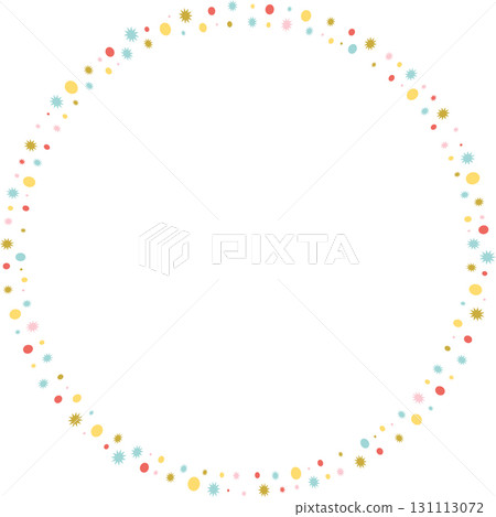 Doodle border with blobs colorful elements. Trendy graphic template. Cute empty frame box. Hand drawn vector illustration isolated on white background Doodle border with blobs colorful elements. Trendy graphic template. Cute empty frame box. Hand drawn vector illustration isolated on white background 131113072