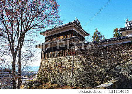 North Tower of the East Gate of the Ueda Castle Main Citadel [Ueda City, Nagano Prefecture] 131114035