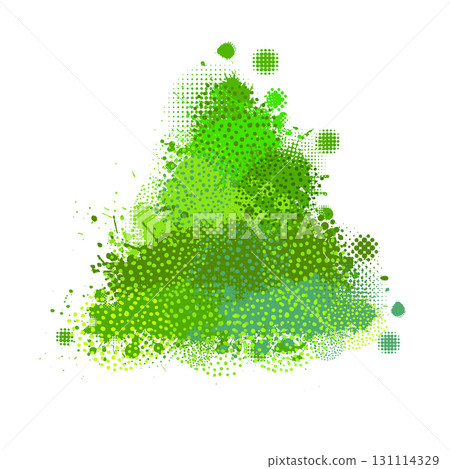 Christmas tree brush strokes. hand drawing. Not AI, Vector illustrations Christmas tree brush strokes. hand drawing. Not AI, Vector illustrations 131114329