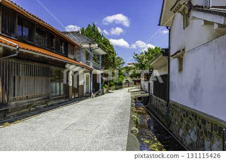 Gotsu Honmachi Irodori Street, Nose-Grooving Stone, Gotsu City, Shimane Prefecture 131115426