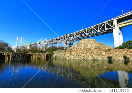 [香川縣] 晴朗的瀨戶大橋（瀨戶大橋紀念公園） 131115963
