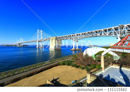 [香川縣] 晴朗的瀨戶大橋（瀨戶大橋紀念公園） 131115982