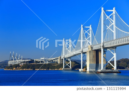 [Kagawa Prefecture] Sunny Seto Ohashi Bridge (Seto Ohashi Memorial Park) 131115994