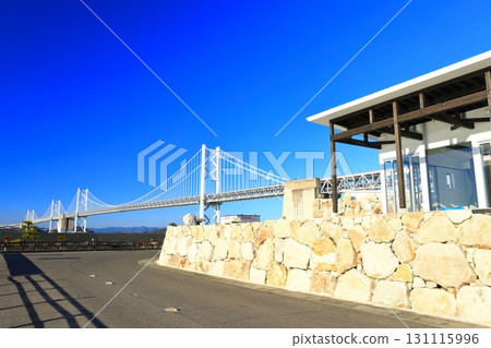 [香川縣] 晴朗的瀨戶大橋（瀨戶大橋紀念公園） 131115996