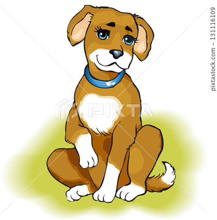 Playful puppy 131116109