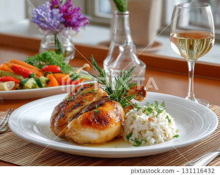 chicken wings with rice chicken wings with rice 131116432