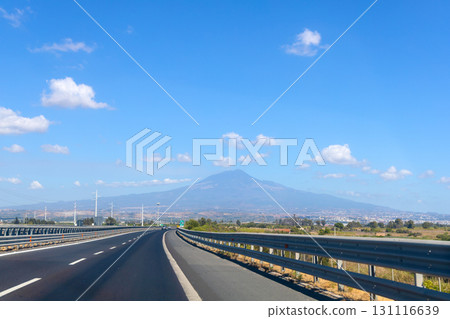Cars driving on Italian highway Cars driving on Italian highway 131116639