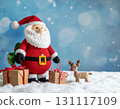 Santa and his reindeer prepare for Christmas 131117109