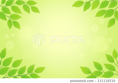 背景材料新鮮綠葉生態影像 131118510