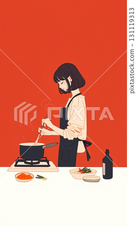 女人做飯 131119313