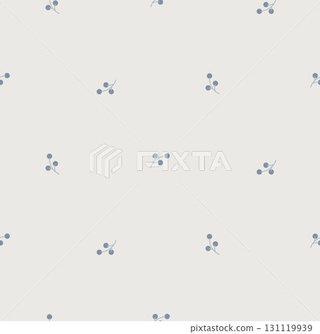 Berry minimalistic pattern cream blue white background. Farmhouse simple backdrop and tiny floral traditional style Berry minimalistic pattern cream blue white background. Farmhouse simple backdrop and tiny floral traditional style 131119939
