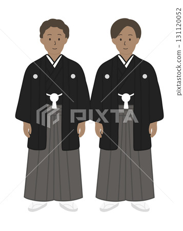 Same-sex marriage Illustration of a bride and groom in Japanese traditional wedding attire LGBTQ homosexual 131120052