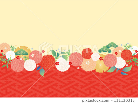 Wafuu background material (2025) - 1 vector 131120313