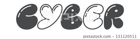 Cyber world black-and-white y2k element Cyber world black-and-white y2k element 131120511