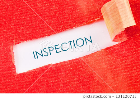 Concept word INSPECTION. Business answer and analysis, problem ask, interrogation, research information concept. with copy space Concept word INSPECTION. Business answer and analysis, problem ask, interrogation, research information concept. with copy space 131120715
