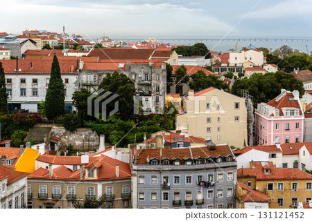 Lisbon Rooftops and Architecture 131121452