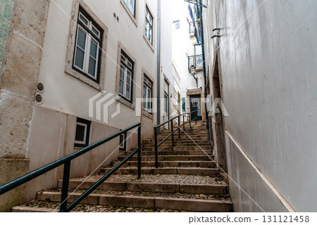 Alfama Quarter Staircase Alfama Quarter Staircase 131121458