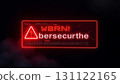 yber security concept. Shield With Keyhole icon on digital data background. 131122165