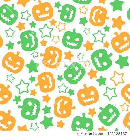 Pumpkin seamless pattern 131122187