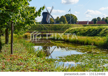 the old city of bourtange in the netherlands 131124408