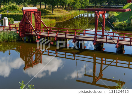 the old city of bourtange in the netherlands 131124415