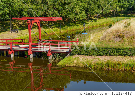 the old city of bourtange in the netherlands 131124418