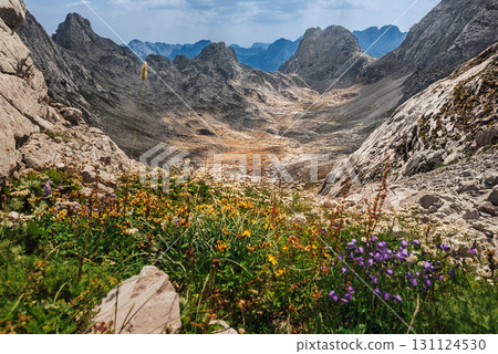 Alpine Landscape in Albanian Alps Highlands 131124530