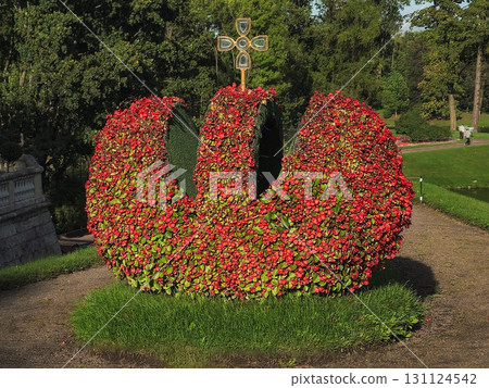 Flower Imperial Crown in Gatchina Park Flower Imperial Crown in Gatchina Park 131124542