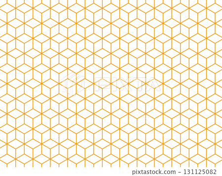 Orange hexagon overlap background 131125082