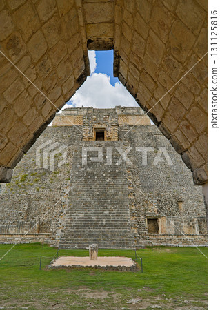 The big pyramide of Uxmal The big pyramide of Uxmal 131125816