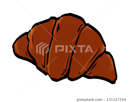 羊角麵包插圖（筆觸）簡單 131127154