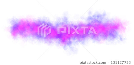 Pink to blue smoke texture with transparent background template or mockup for abstract or sci fi visuals 131127733