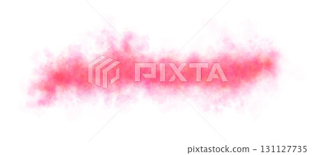 Bright pink to crimson smoke texture with dark purple and violet tones on transparent background mockup template 131127735