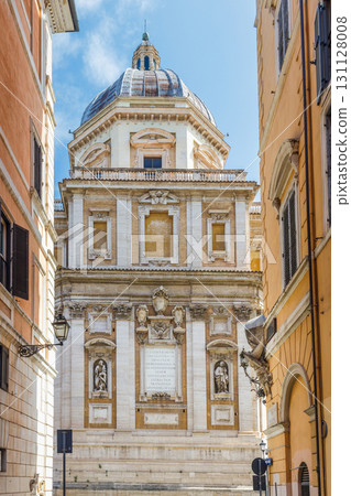 The Basilica of Saint Mary Major in Rome, Italy, Europe. The Basilica of Saint Mary Major in Rome, Italy, Europe. 131128008
