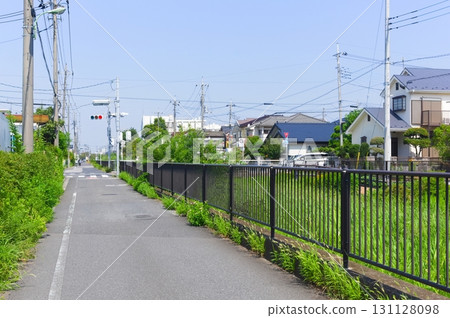 埼玉縣八潮市葛西灌溉渠沿線 2025年9月 131128098