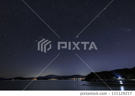 Setouchi winter starscape sinking Orion 131129257