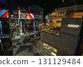 Ginza cityscape at night 131129484