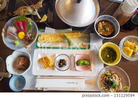日式旅館的日本料理 日式旅館的日本料理 131129594