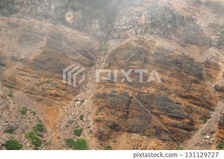 東小富士隕石坑遺址的地層 東小富士隕石坑遺址的地層 131129727