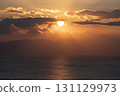 在海上日落 131129973