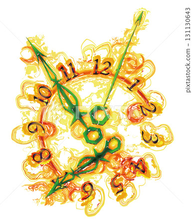 "Labyrinth of Time" A fantasy-style clock with dancing dials and hands 131130643