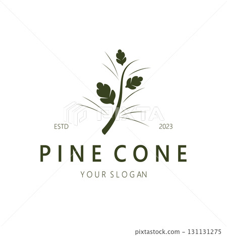 abstract simple pinecone logo design,for business,badge,emblem,pine plantation,pine wood industry,yoga,spa,vector abstract simple pinecone logo design,for business,badge,emblem,pine plantation,pine wood industry,yoga,spa,vector 131131275
