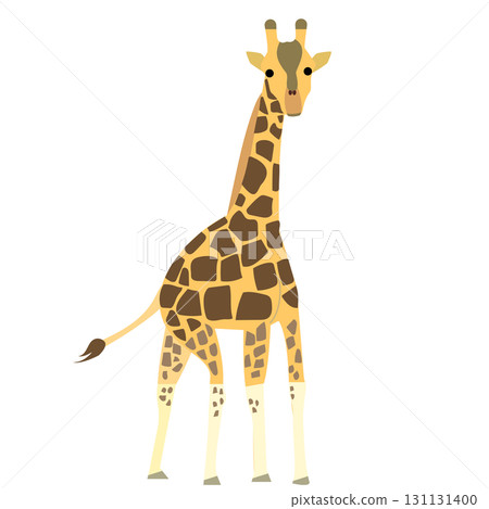 可愛的長頸鹿圖 131131400