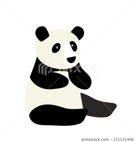 可愛的熊貓圖 131131406